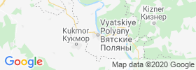 Vyatskiye Polyany map